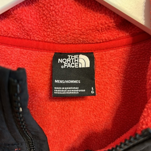 The North Face 1/2 Zip Pullover Men’s Black Red Large - Picture 5 of 9